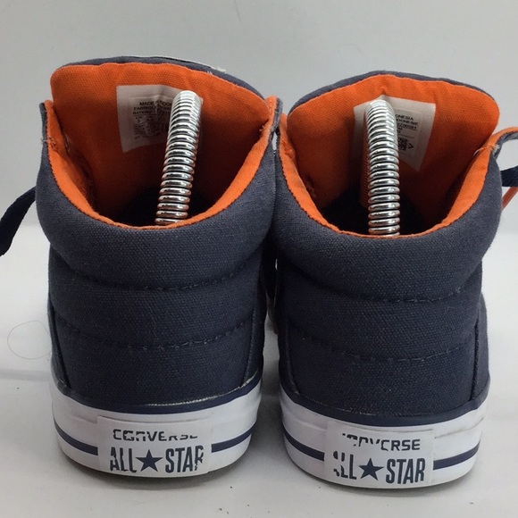 Youth Converse canvas slip ons with laces - Picture 5 of 14